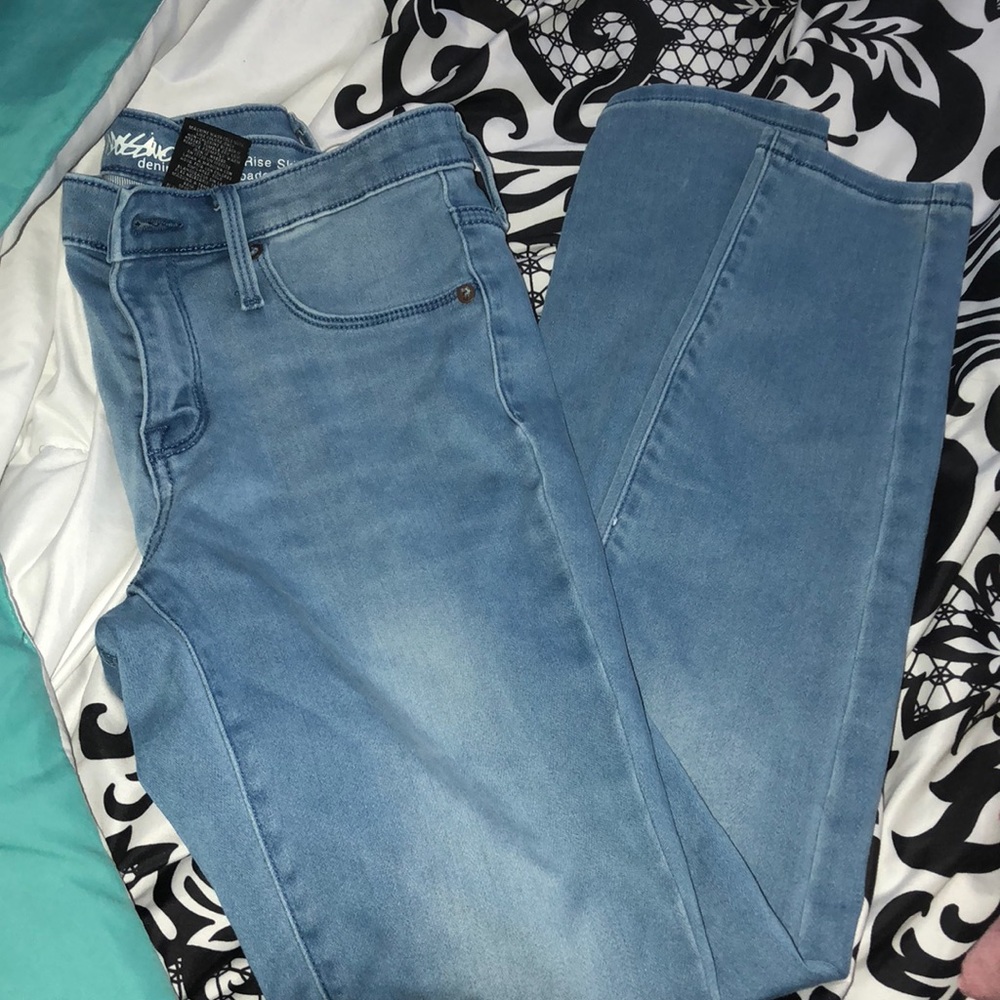 Light blue jeans